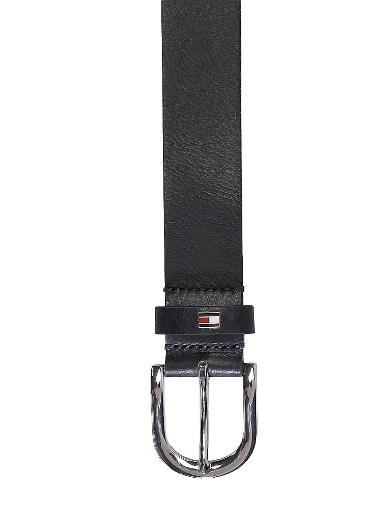 TOMMY HILFIGER Ceinture en cuir DANNY bleu | 75